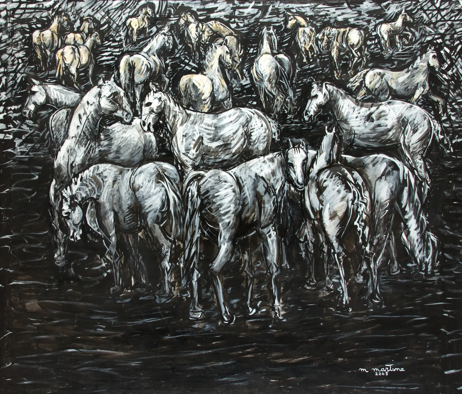 Martine Martine, Paisible Troupeau, 2005