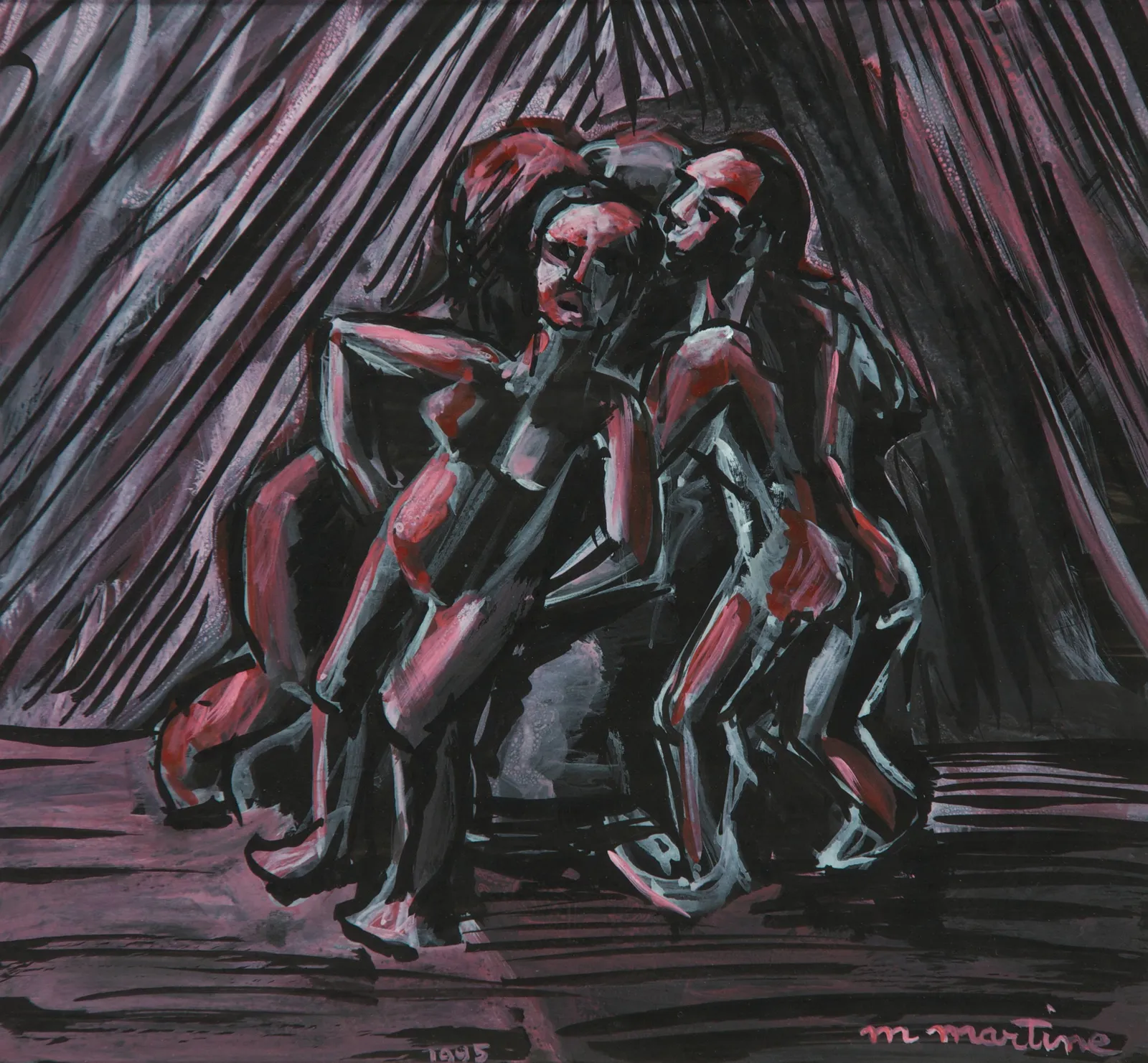 Martine Martine, La Ronde rouge, 1995