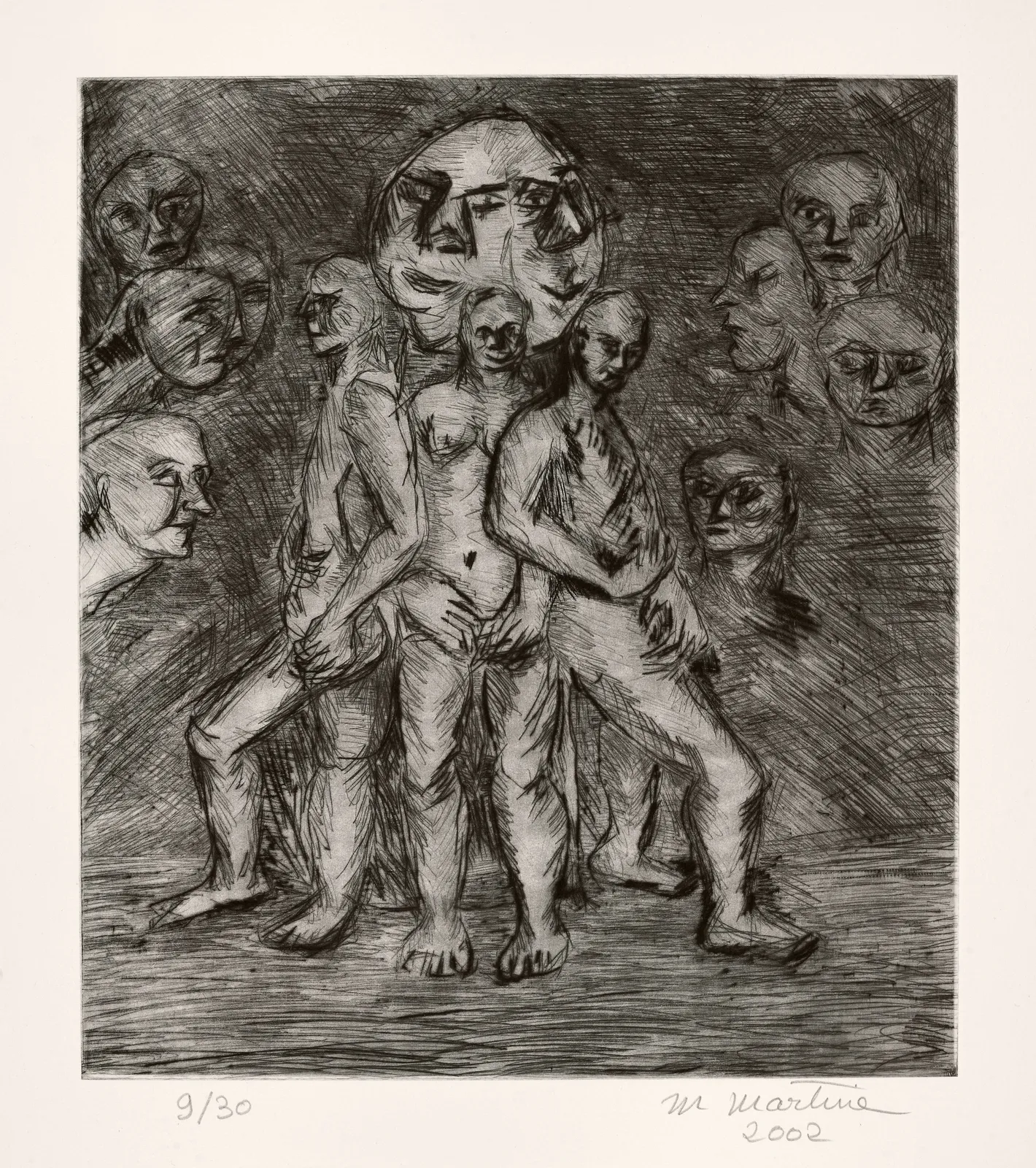 Martine Martine, Autour du Poids du monde, 2002