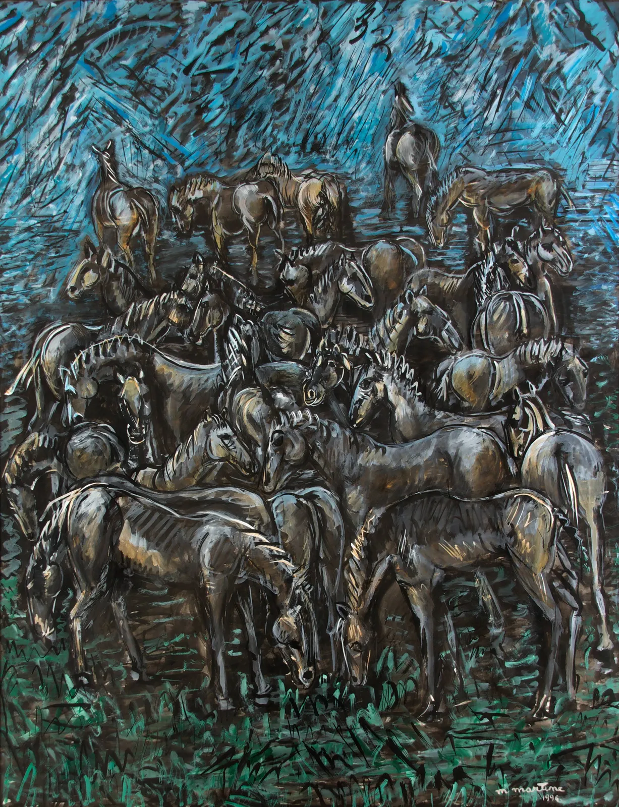 Martine Martine, Le Paradis des chevaux, 1996