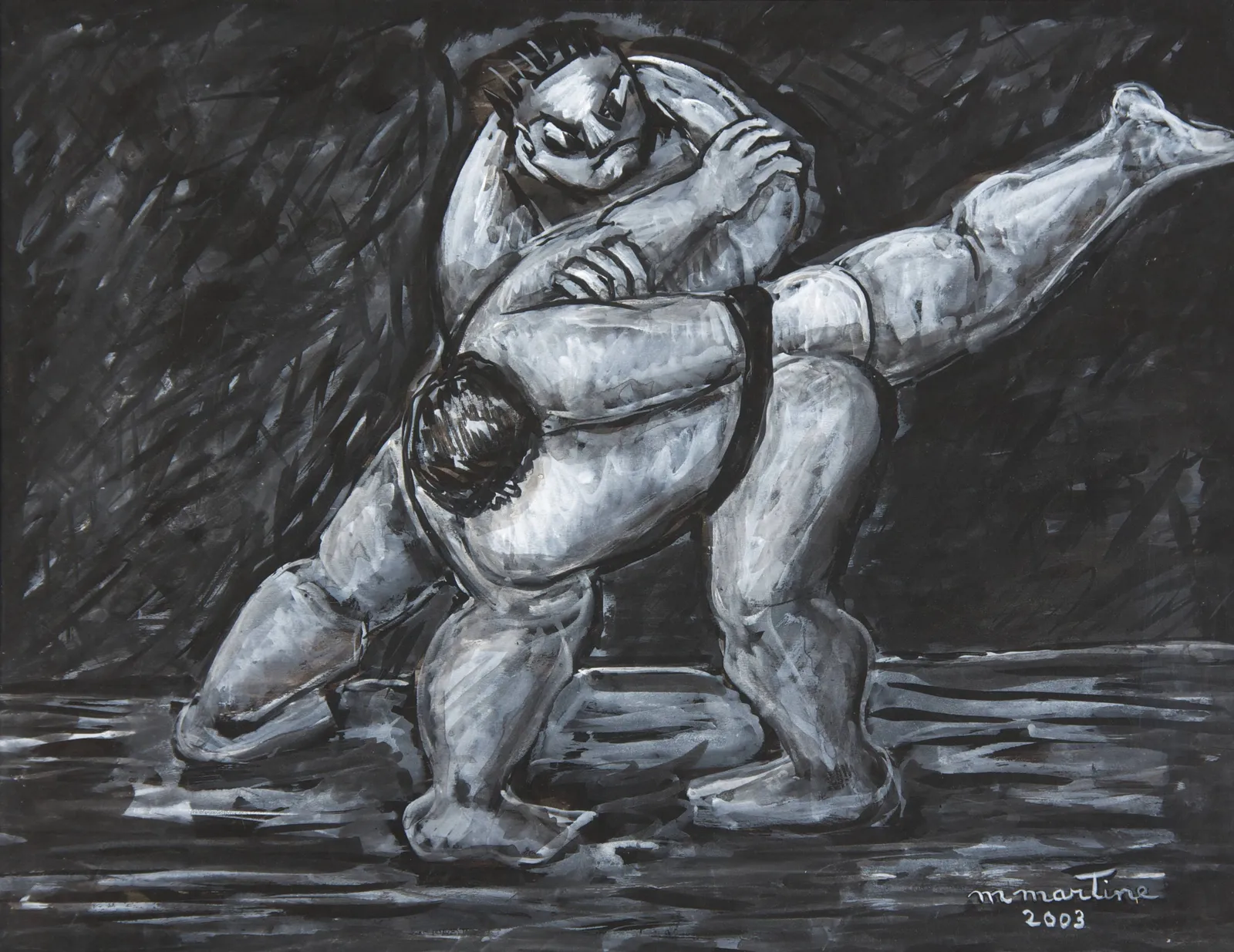 Martine Martine, Combat de sumos XXVIII, 2003