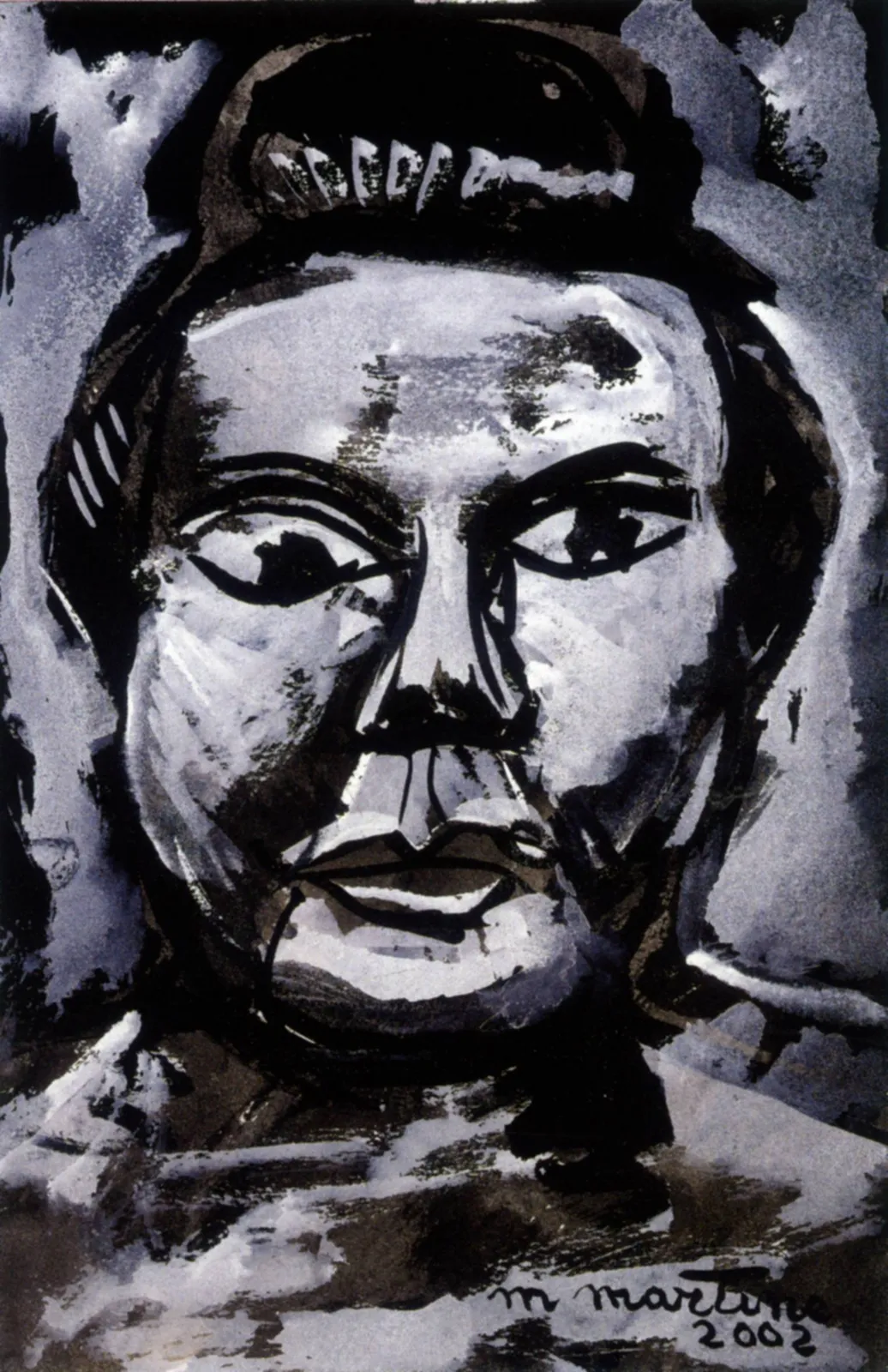 Martine Martine, Portrait de sumo III, 2002