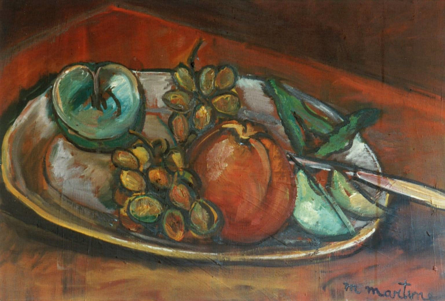 Martine Martine, Pommes et Raisins II, 1983