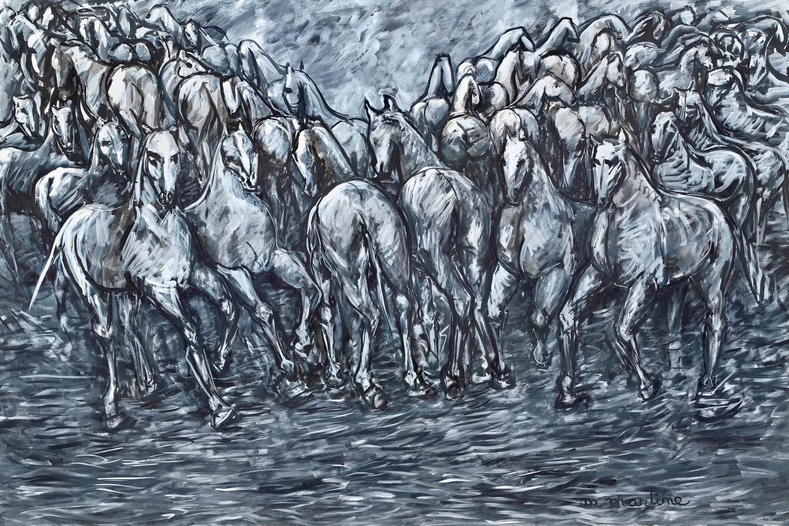 Martine Martine, Grand Troupeau gris, 2008