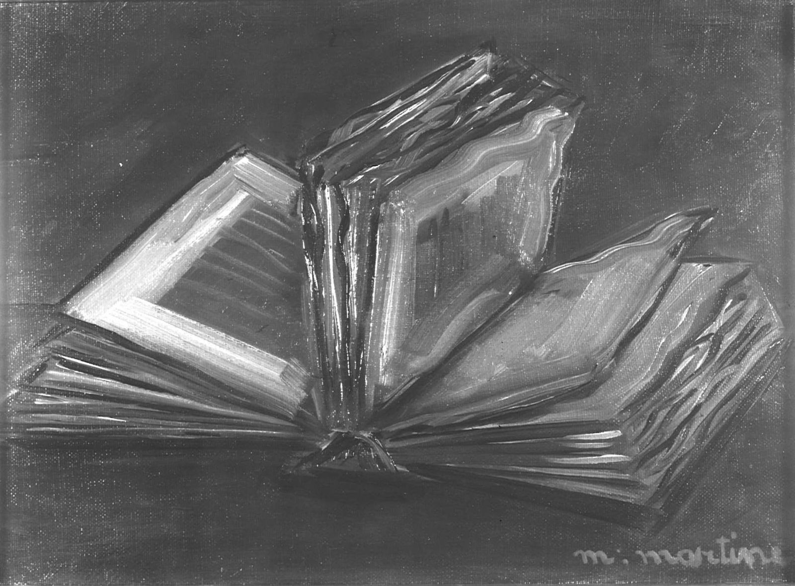 Martine Martine, Le Livre ouvert II, 1975
