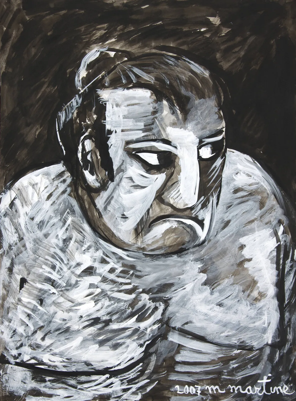 Martine Martine, Portrait de sumo XXVII, 2007