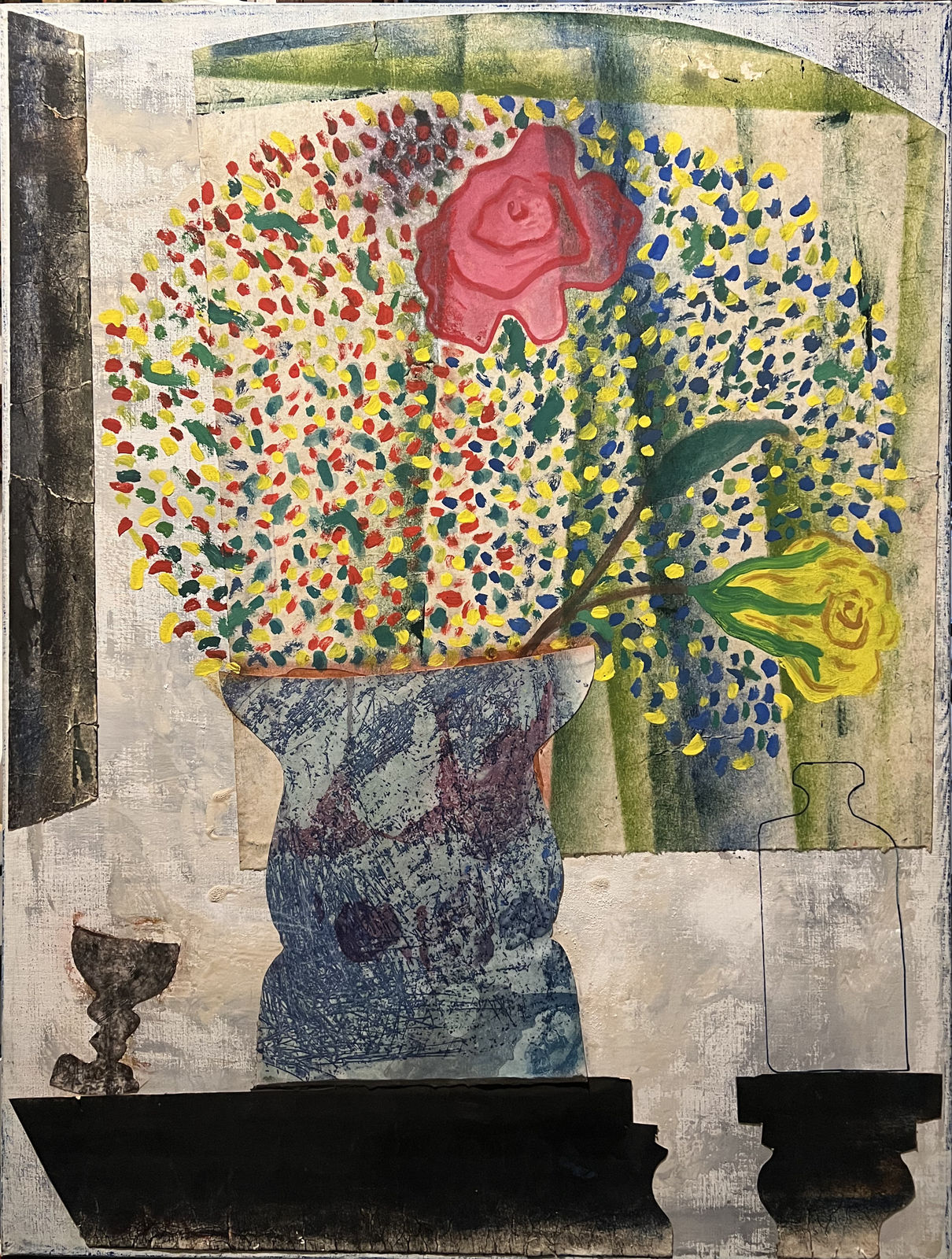 Om Barbarà, Jarrón con Flores, 2015