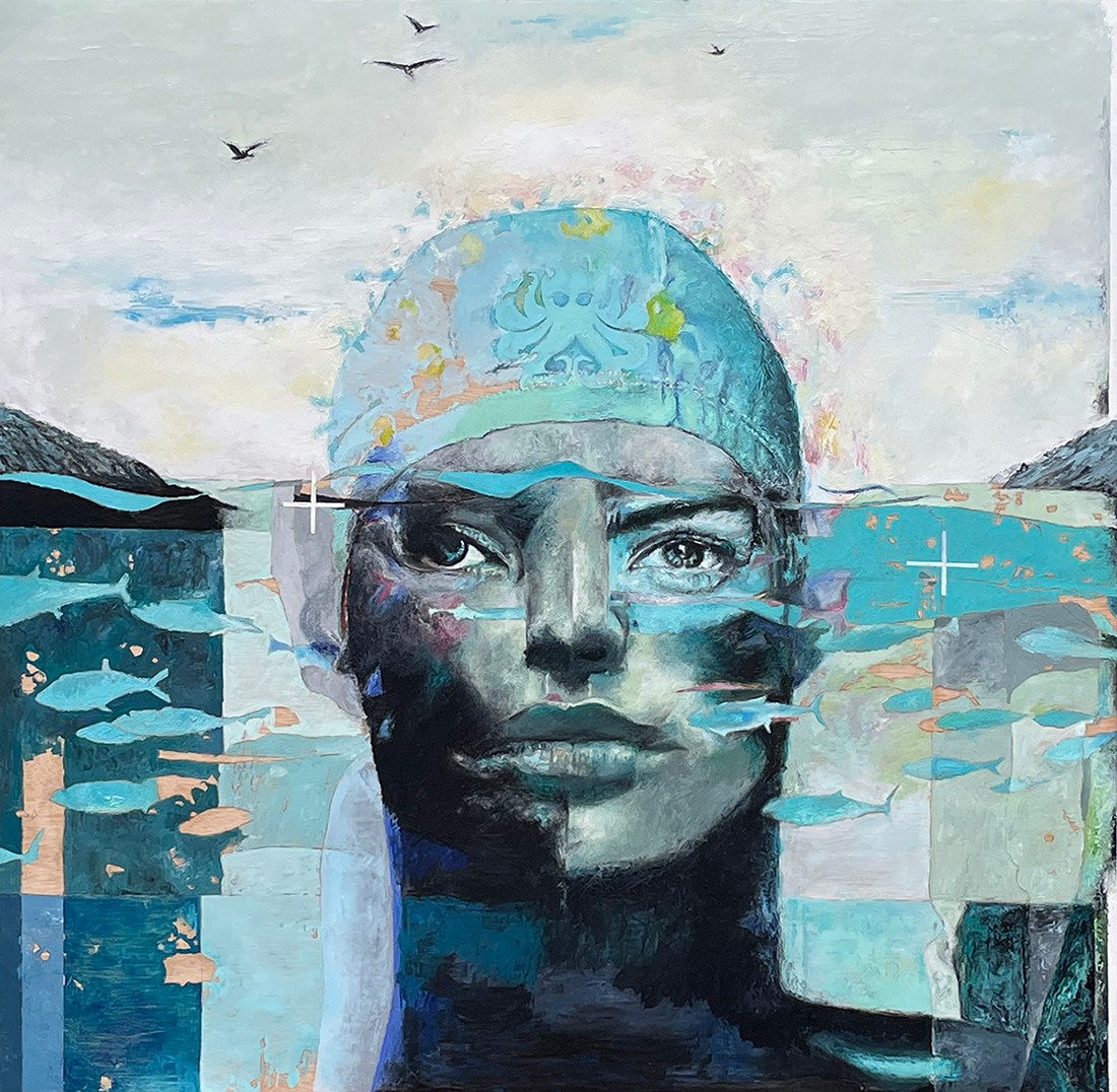 JJ Walker, Port Lligat: She gazed upon the whitewashed house of the fishermen, 2024