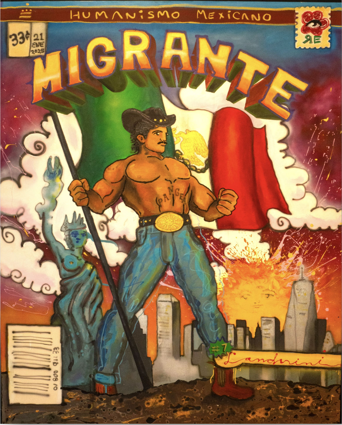 Rubén Landini, Heroes Migrantes, 2025