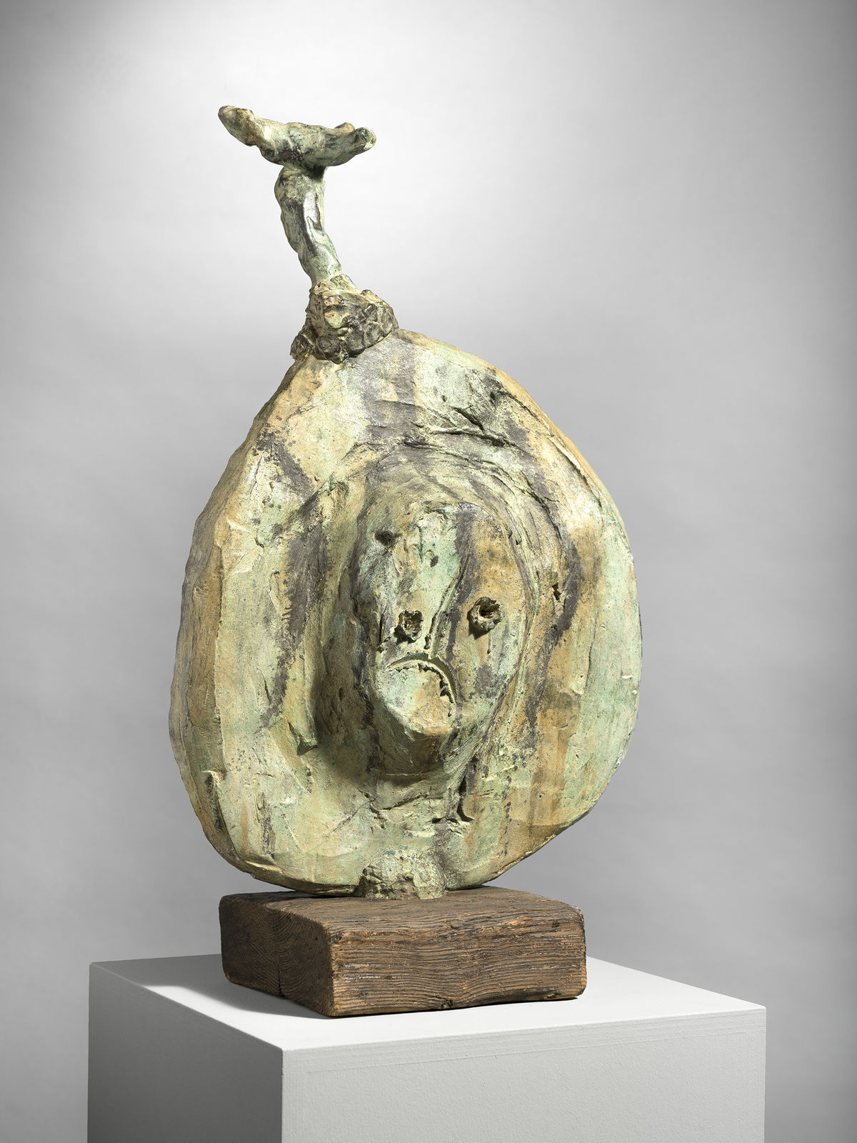 Joan Miró, Tête, oiseau, 1973/1989