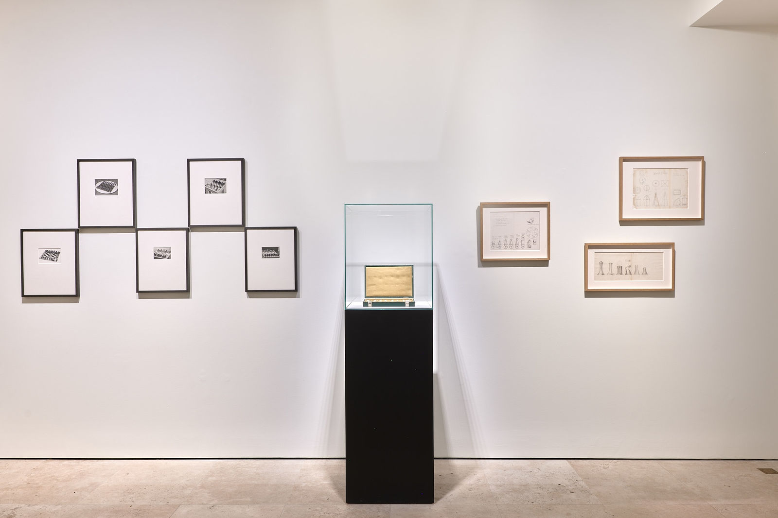 Man Ray, Early Unrealized Chess Piece Profiles Rendering, Circa 1920