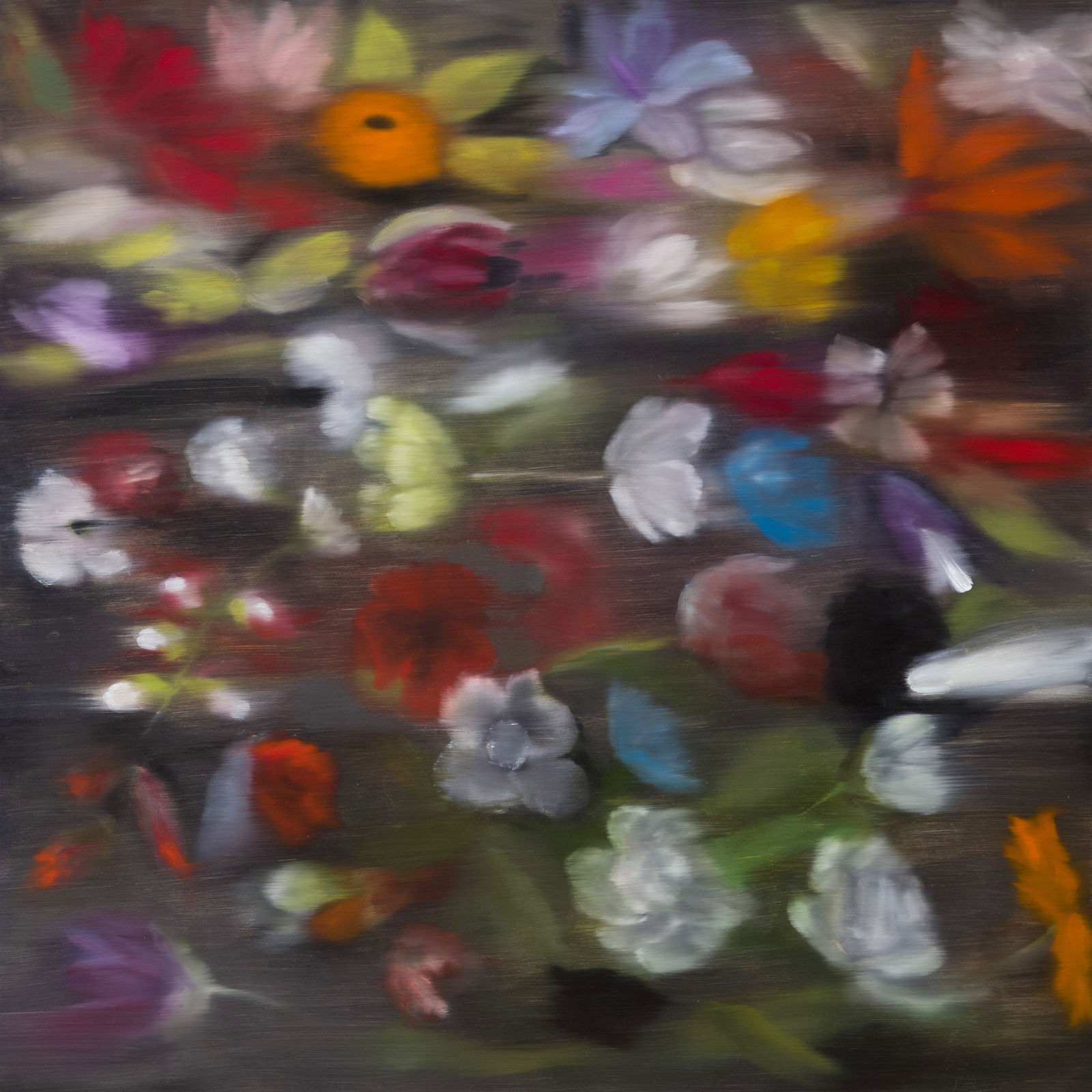 Ross Bleckner, Breathe Deeply, 2021