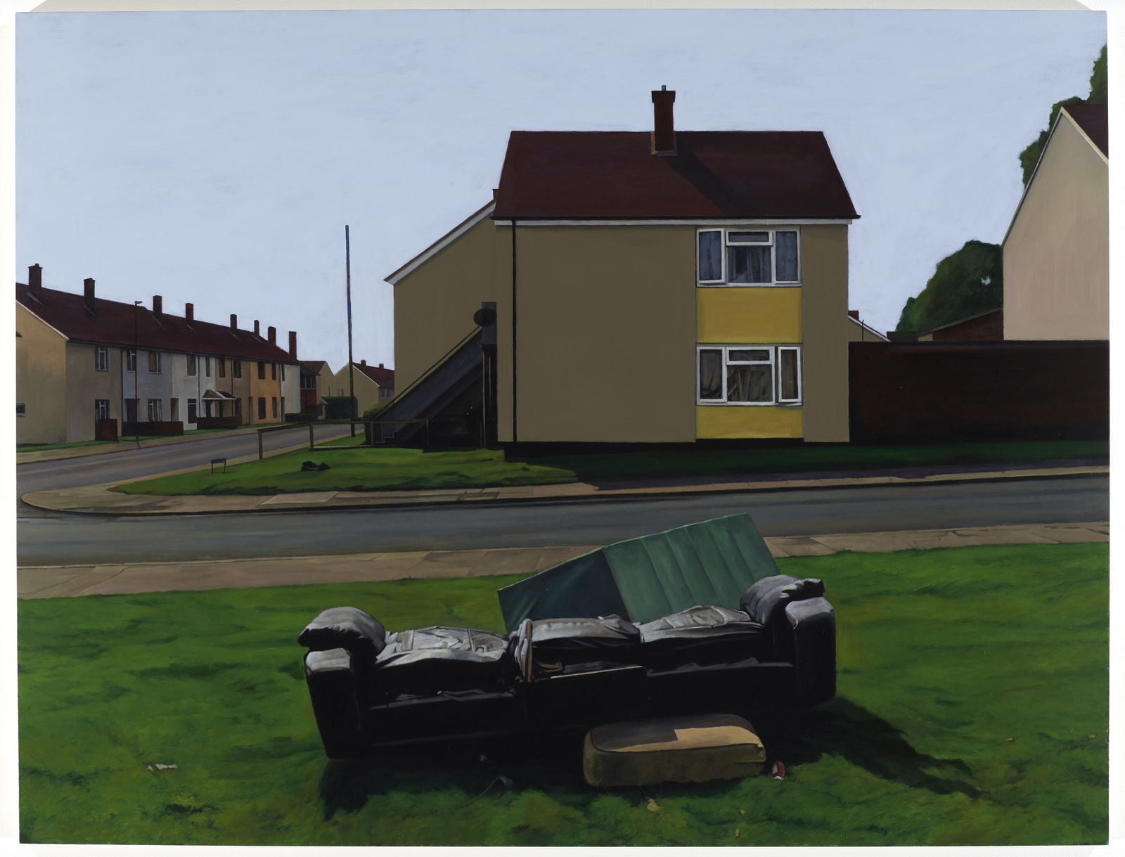 George Shaw, Love and Death on a Sunny Day, 2018