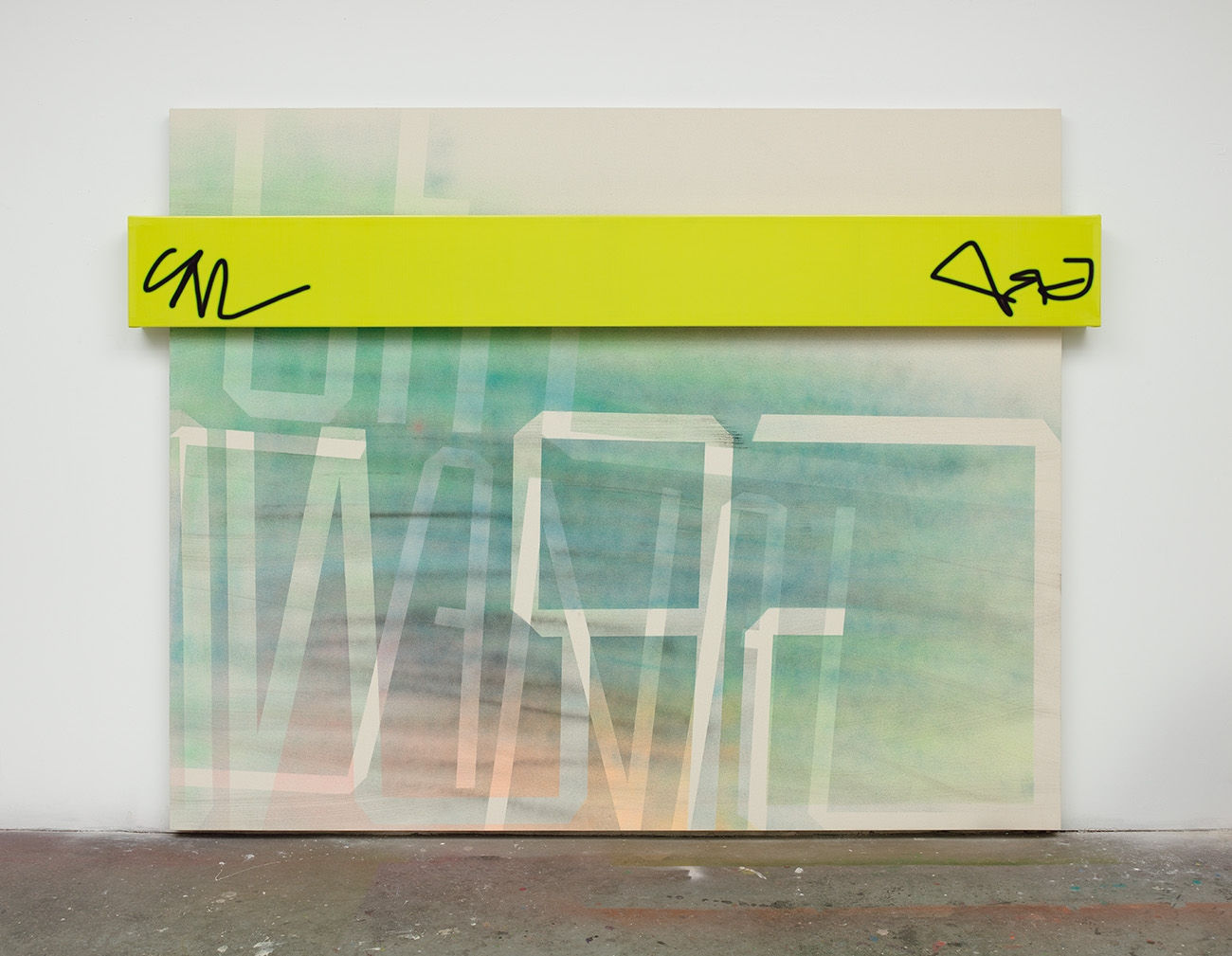 Wendy White, Between Canal & Grand, 2013