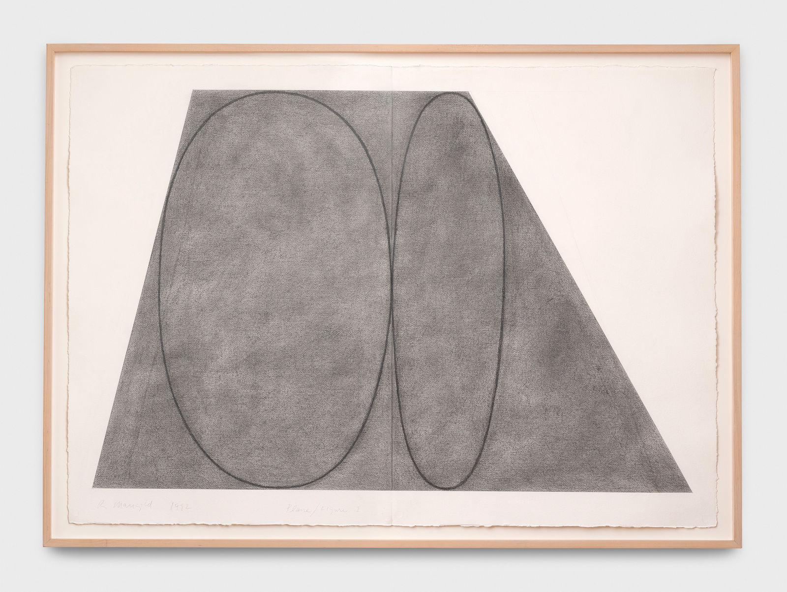 Robert Mangold, Plane/Figure I, 1992