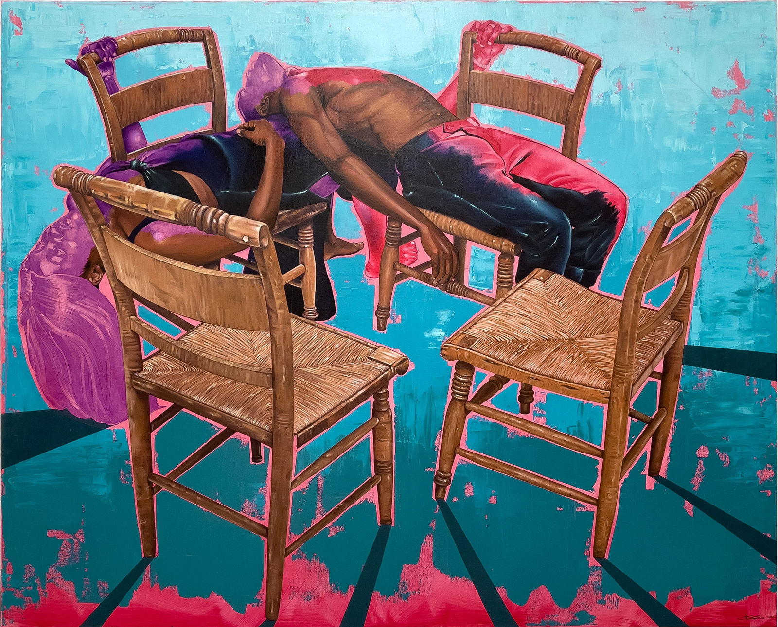 Joshua Oheneba-Takyi, Turning Tables, 2023