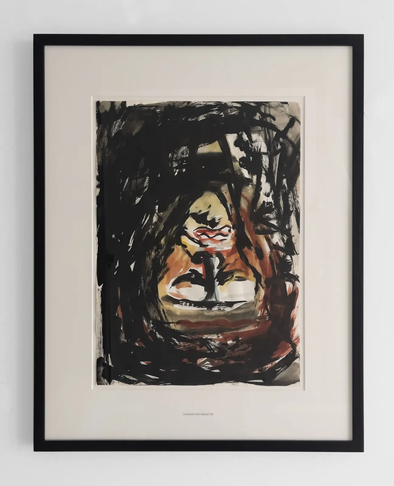 Georg Baselitz, Abgarkopf, 1983