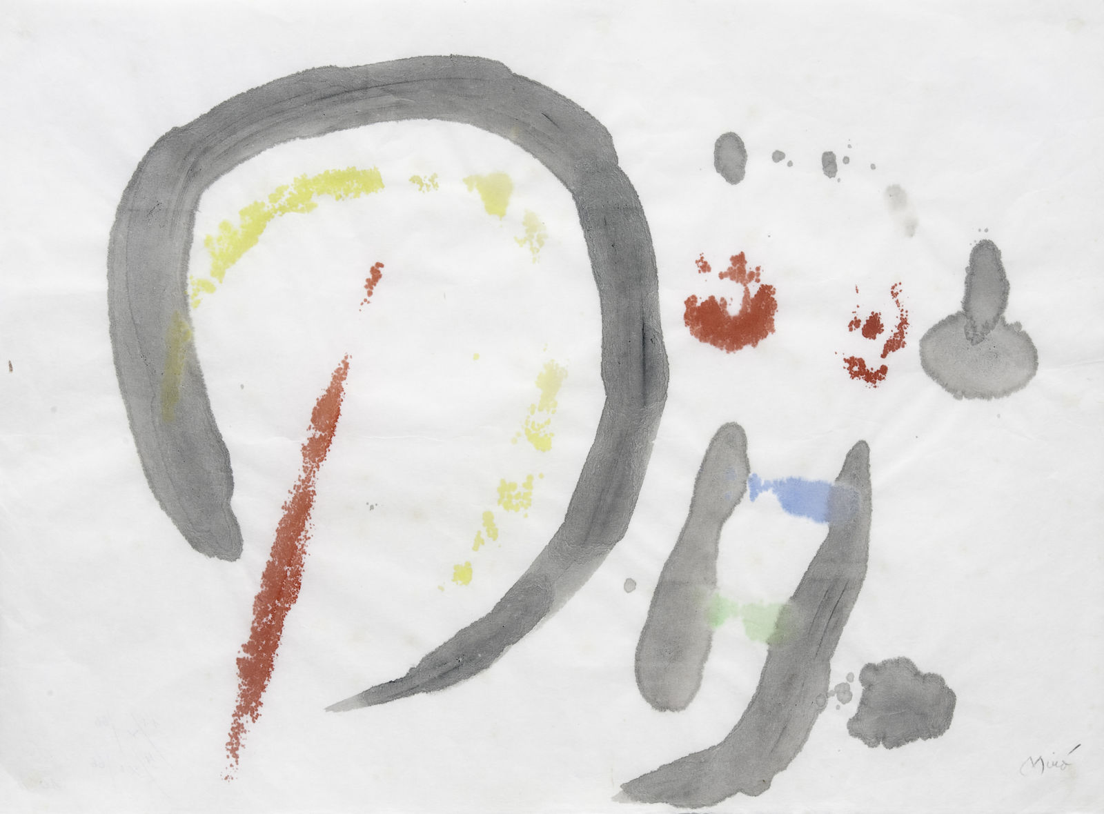 Joan Miró, Untitled 10, 1966