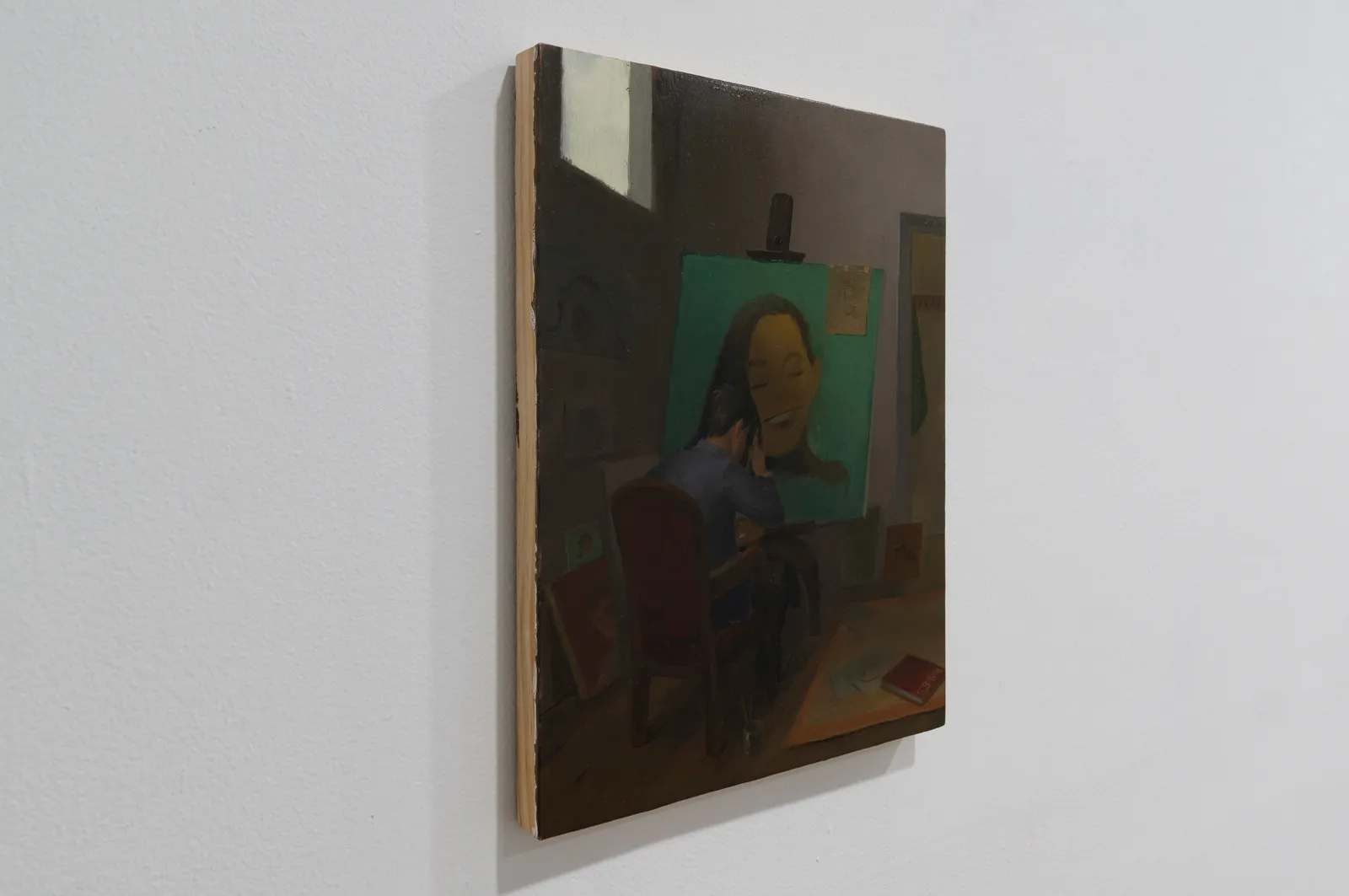 Stuart Snoddy, Self Portrait as an Artist, 2021