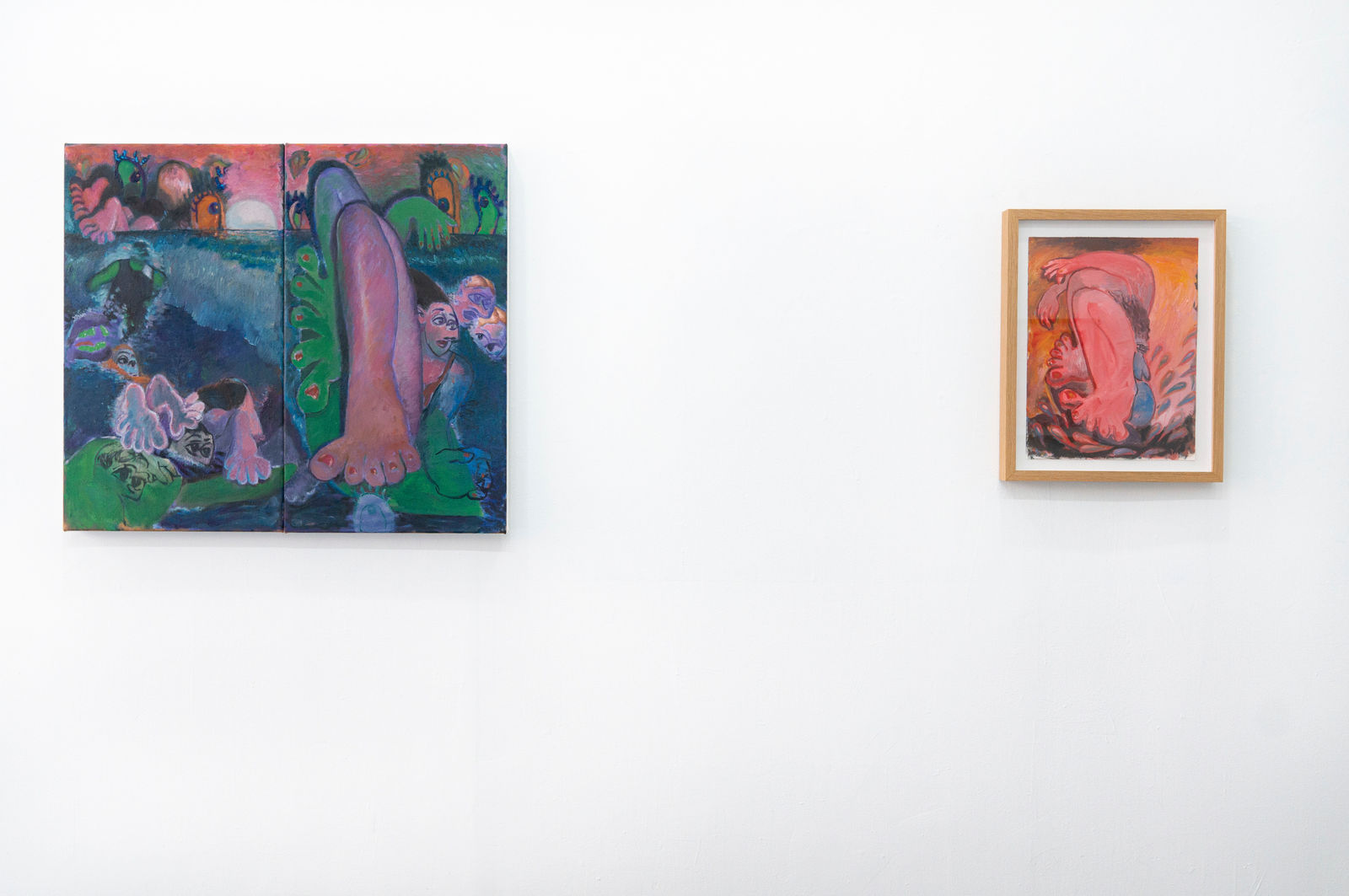 Evan Mazellan, Blue Belly, 2022