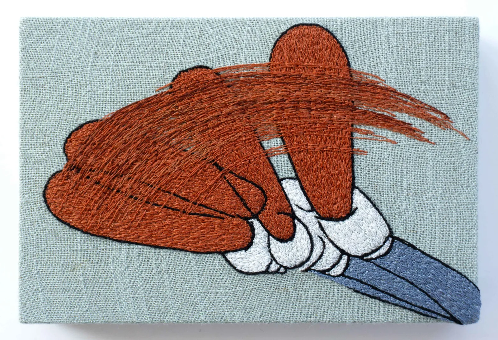 Peter Frederiksen, "Banging the same drum.", 2024