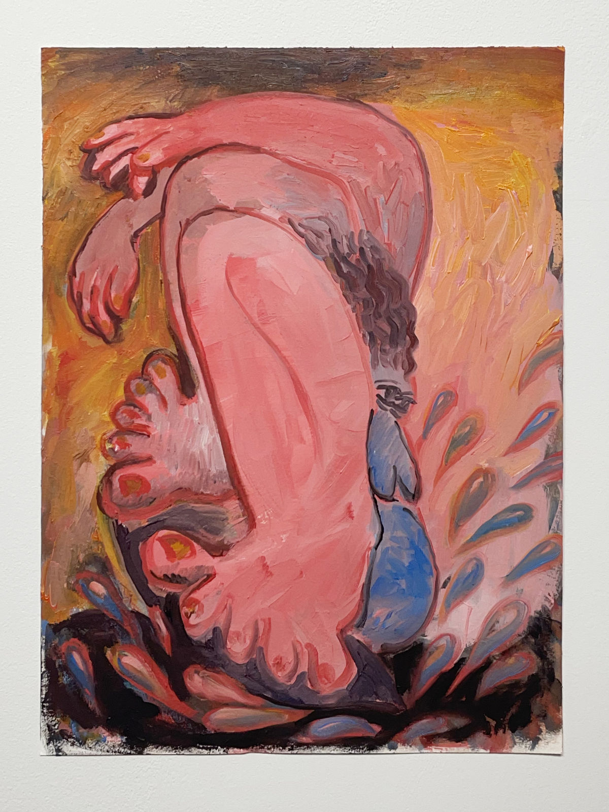 Evan Mazellan, Blue Belly, 2022