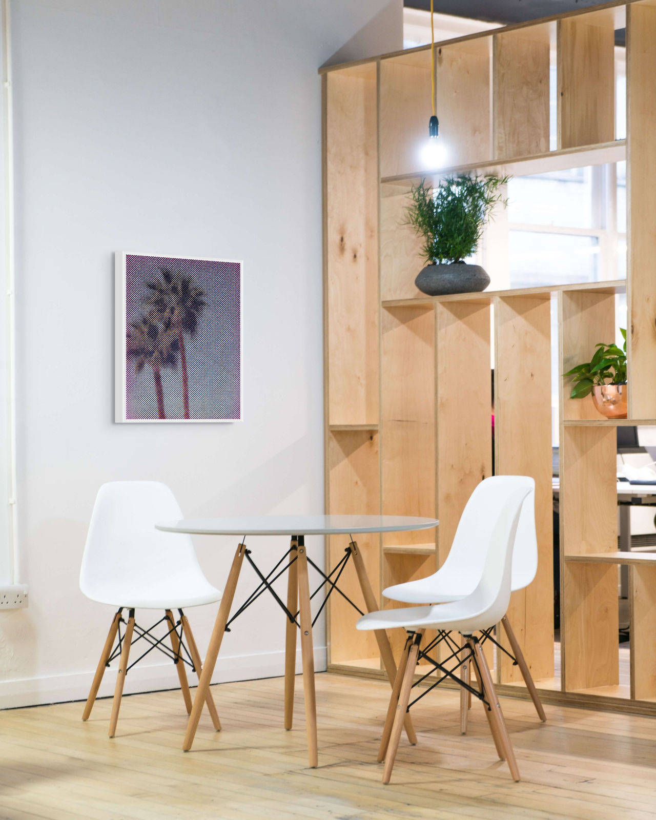 Maggie Hall, Palm Trees II (Study), 2025