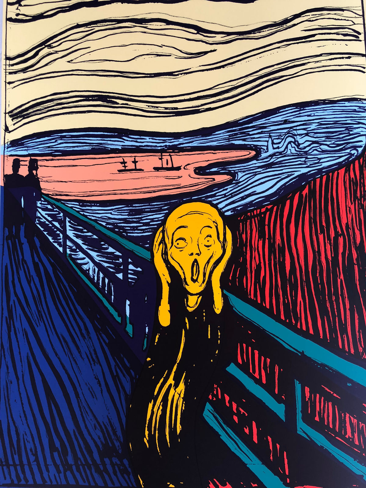 Sunday B. Morning, Munch's The Scream (Orange)