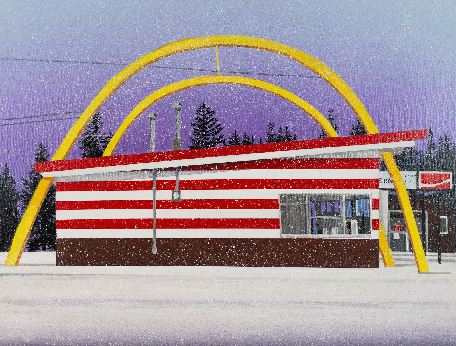 David Thauberger, Dusk - Grande Prairie, 2024