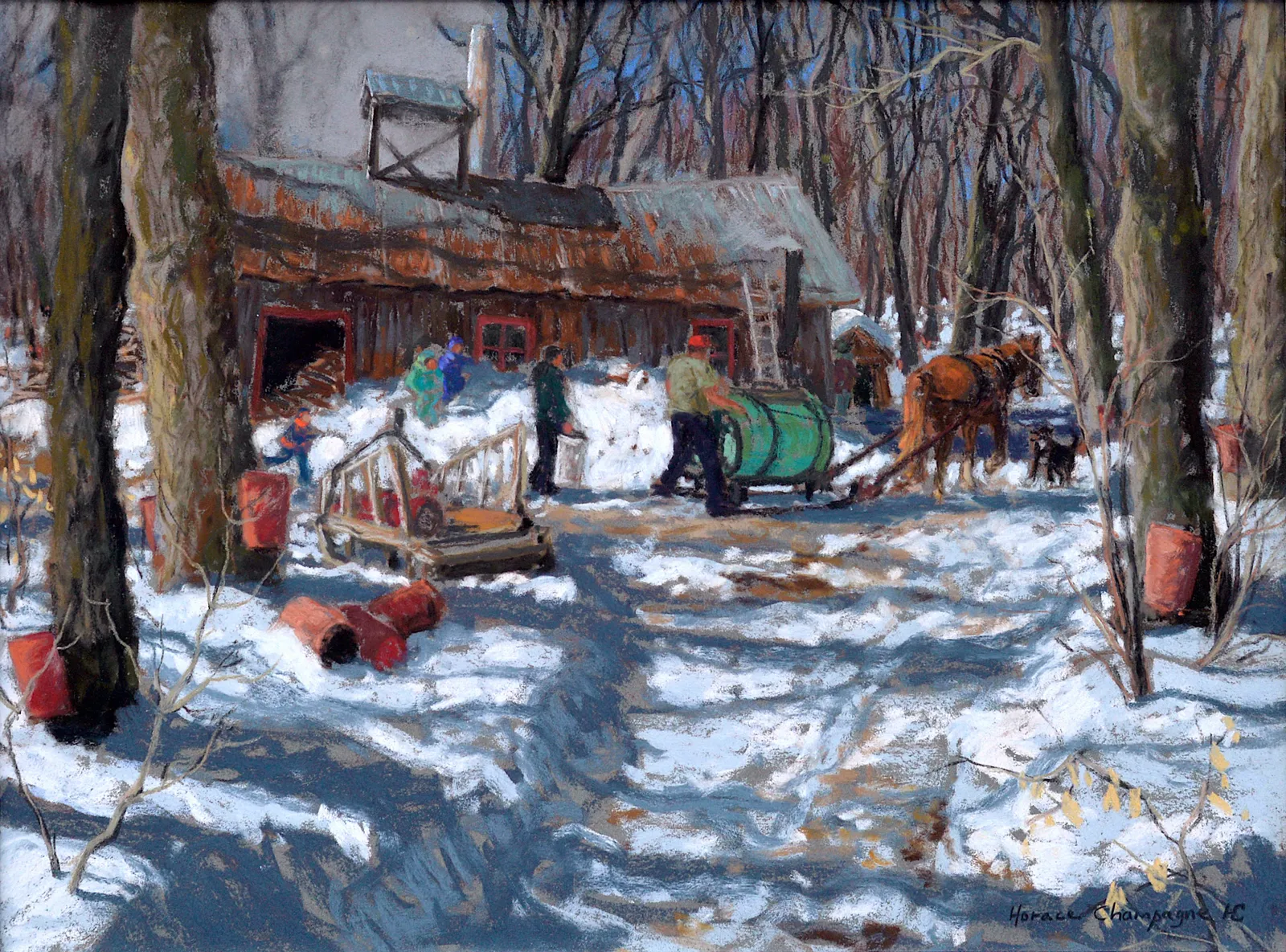 Horace Champagne, The End of a Perfect Day, 2005