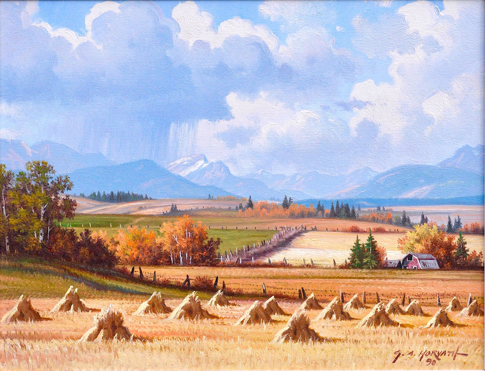 George A. Horvath, Cloud Burst, 1990