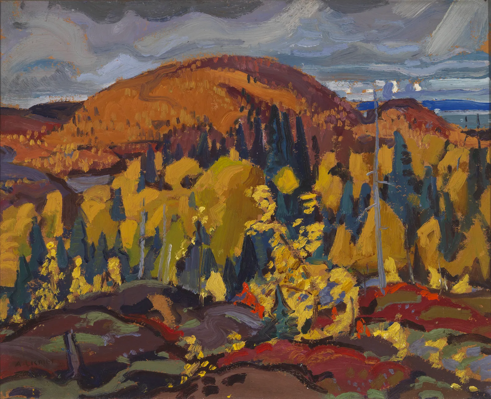 Arthur Lismer, Early October, North Shore, Lake Superior, 1927