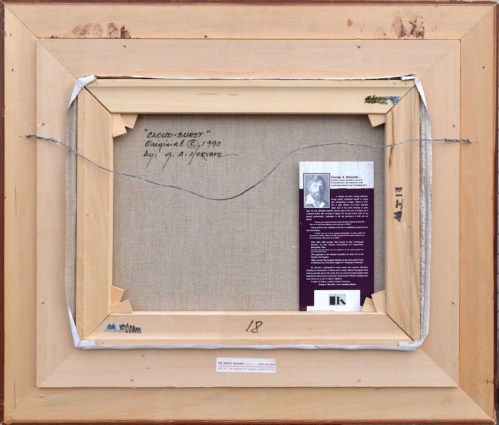 George A. Horvath, Cloud Burst, 1990