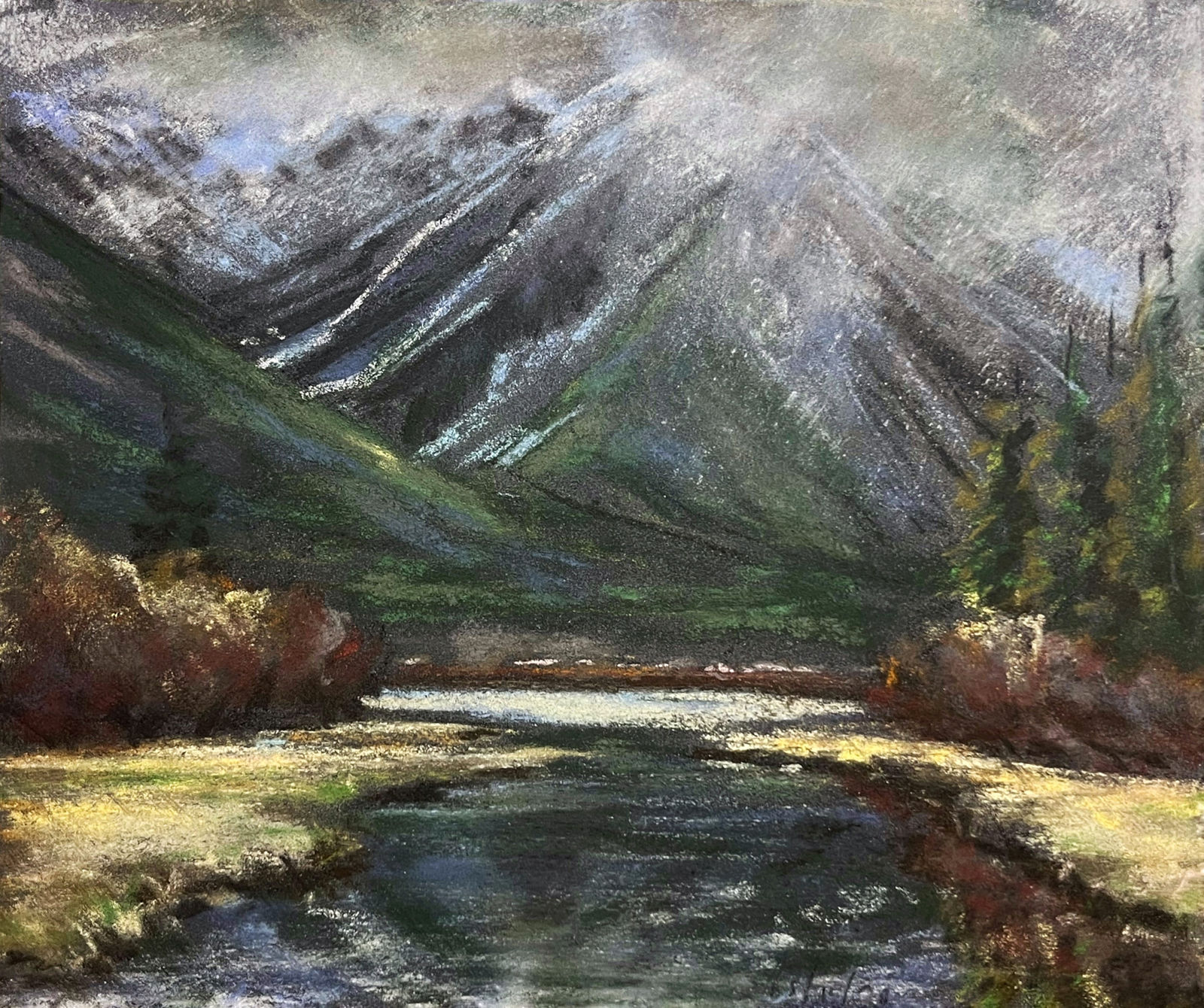 Michael Corner, Vermillion Lake no. 1, 2019