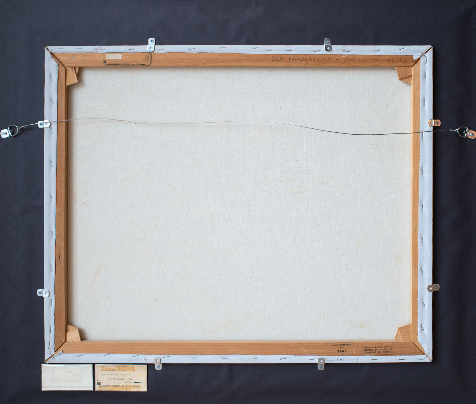 H.G. Glyde, Old Farmstead, Alberta, 1981