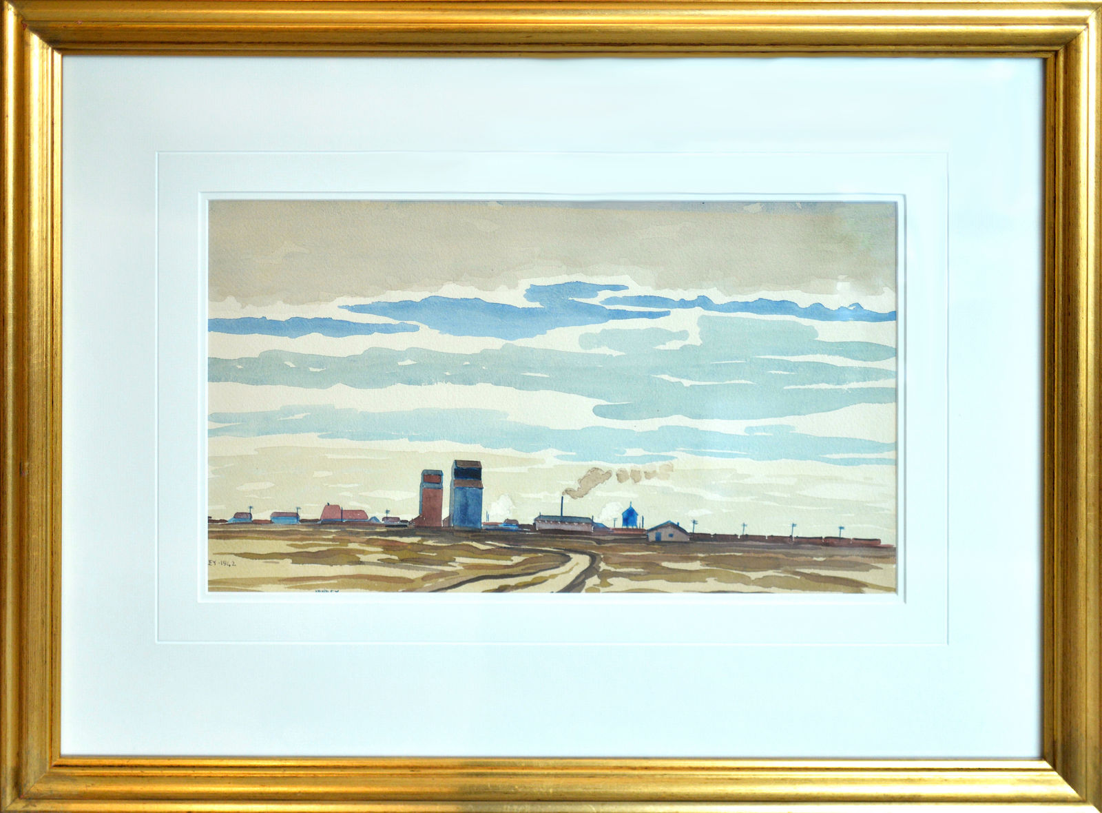 Robert Hurley, Country Landscape, 1942