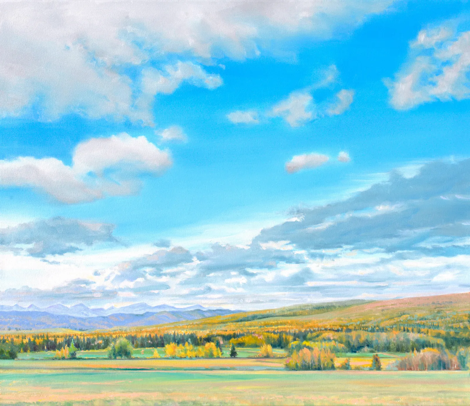 Greg Pyra, Blue Diamond, 2024