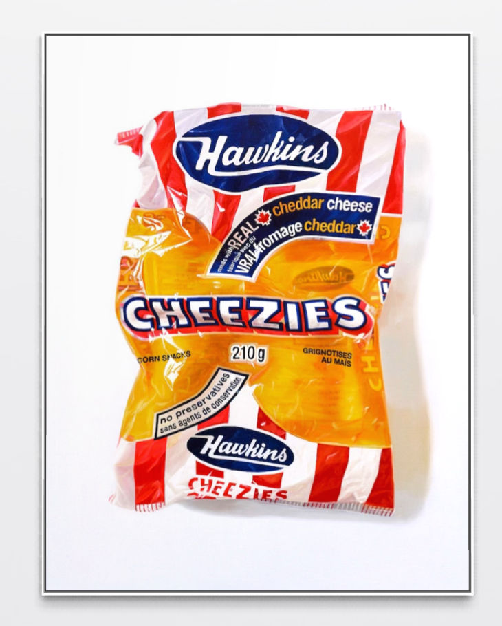 Maggie Hall, Cheezies Bag no. 49, 2025