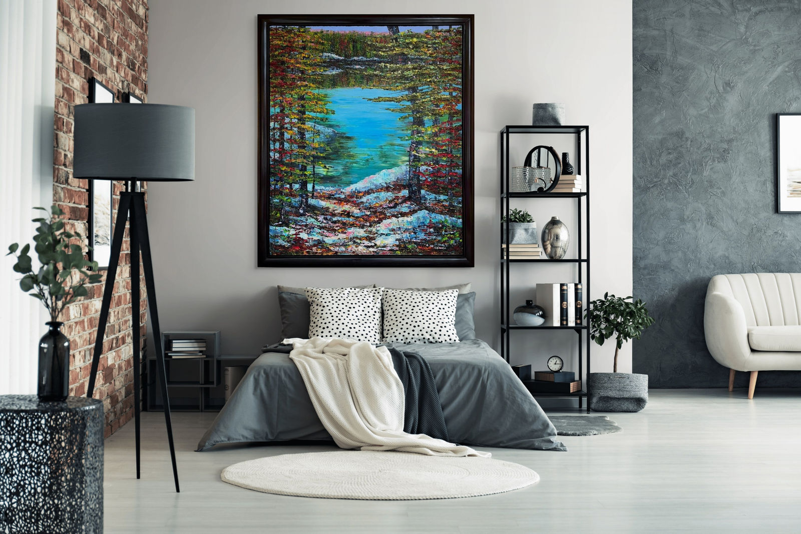 John Barkley, Blue Path In #4, 2012