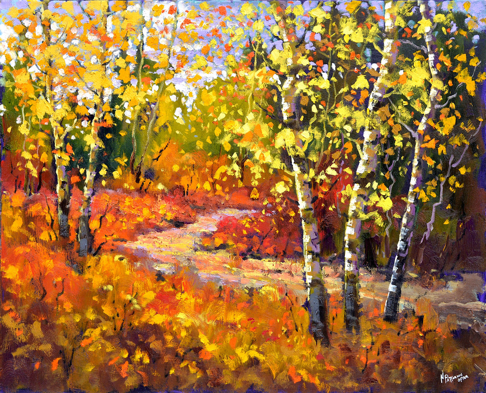 Neil Patterson, Path in the Aspens, 2011