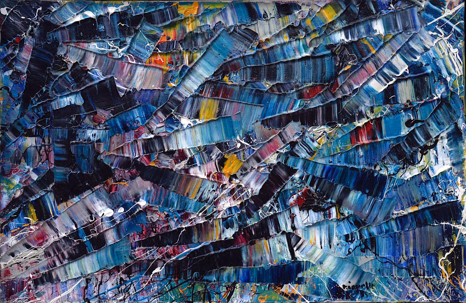 Jean-Paul Riopelle, Abstract Composition, 1954