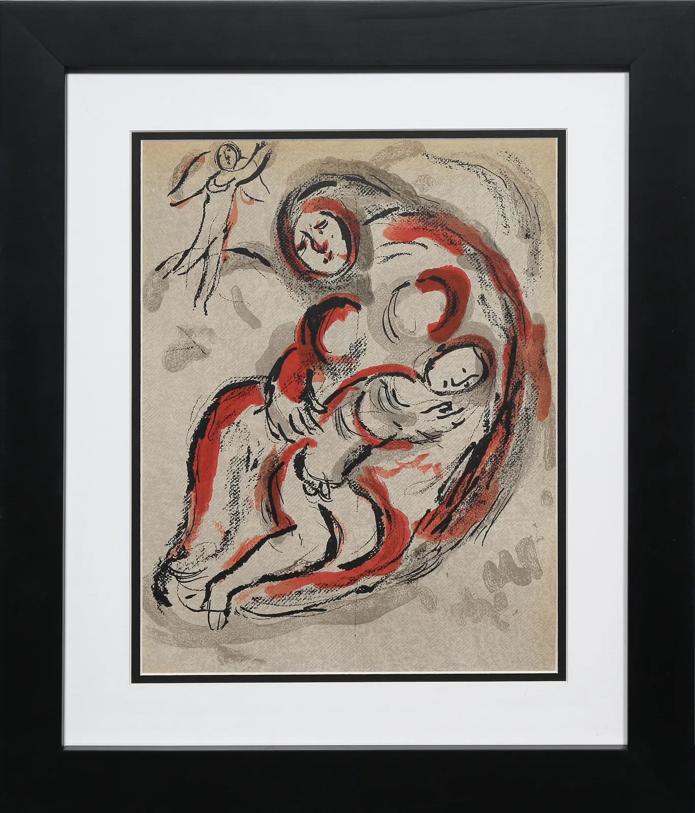 Marc Chagall, Agar dans le Desert (Hagar In The Desert), 1960