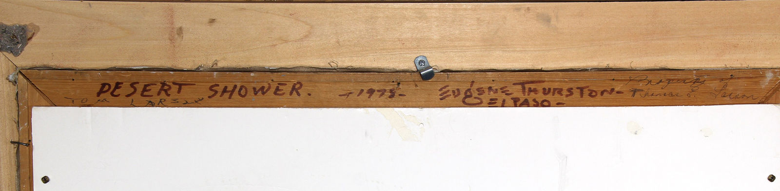 Eugene Thurston, Desert Shower, n.d.