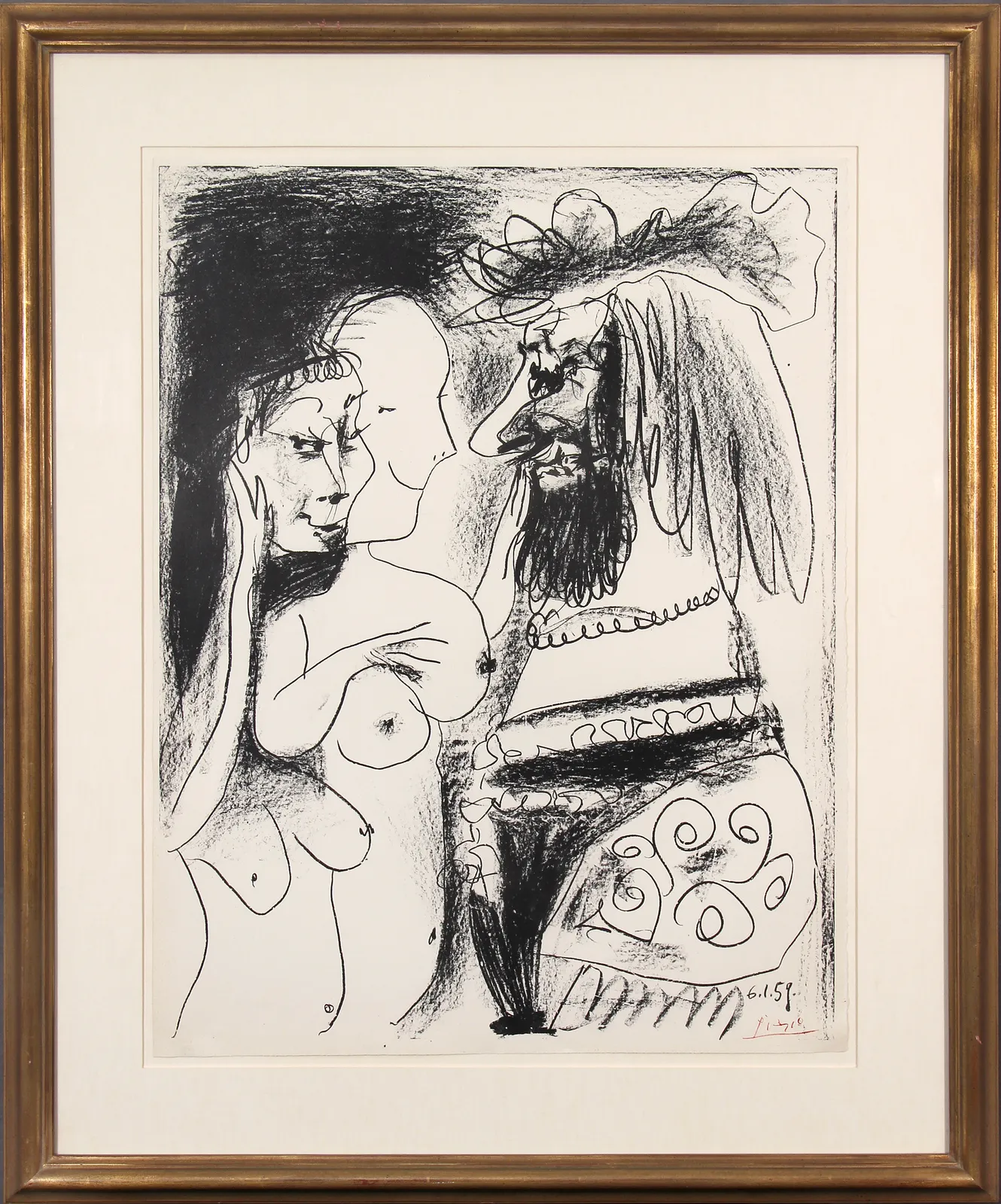 Pablo Picasso, Le Vieux Roi, 1959