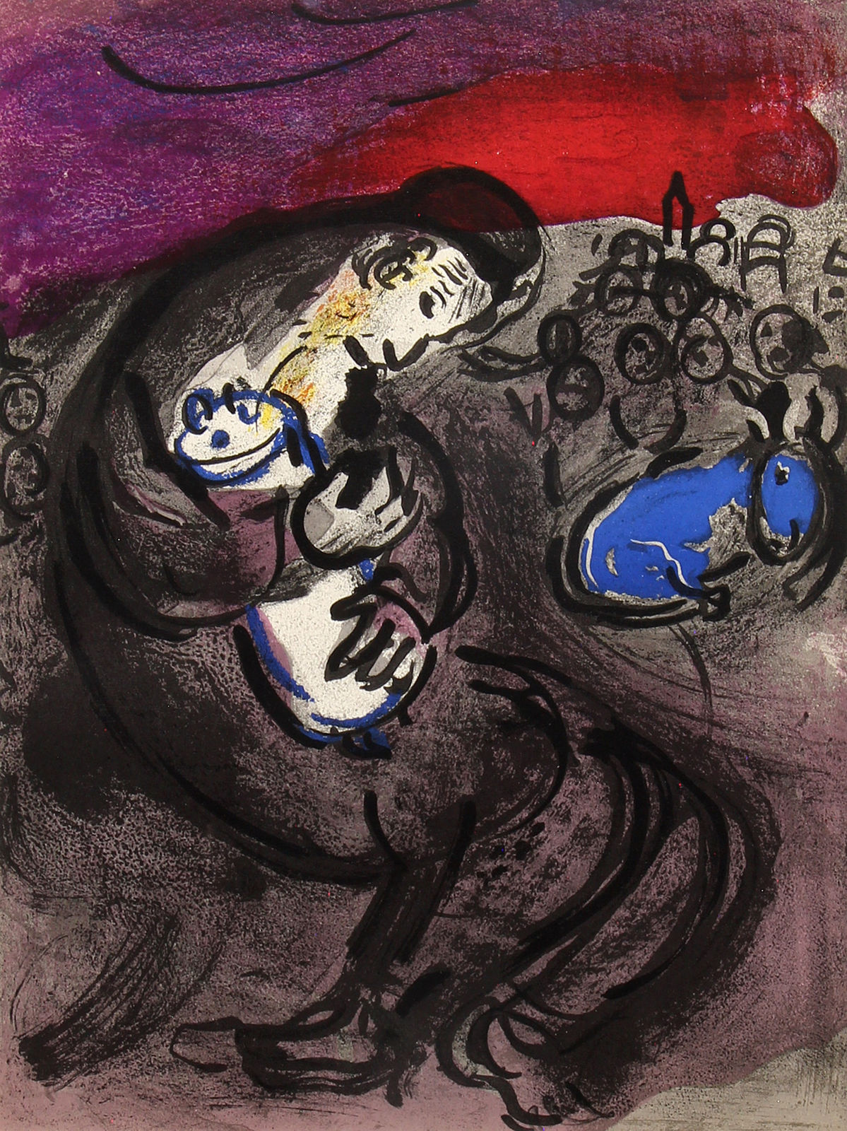 Marc Chagall, Lamentations de Jeremie (Lamentations of Jeramiah), 1956