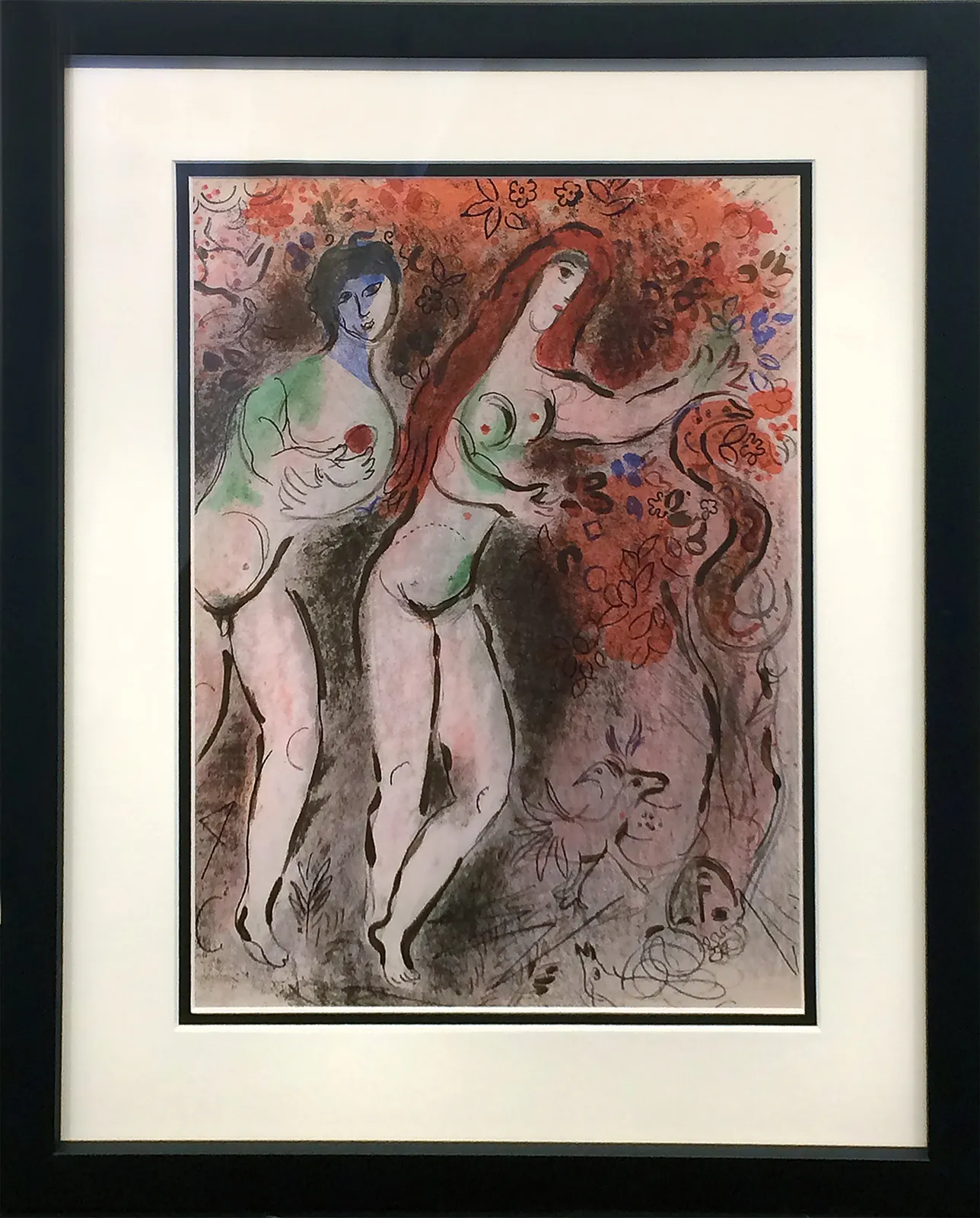 Marc Chagall, The Garden of Eden , 1960