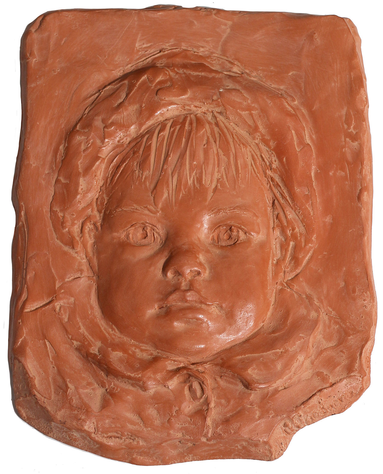 Glenna Goodacre, Untitled (Child's Face), n.d.