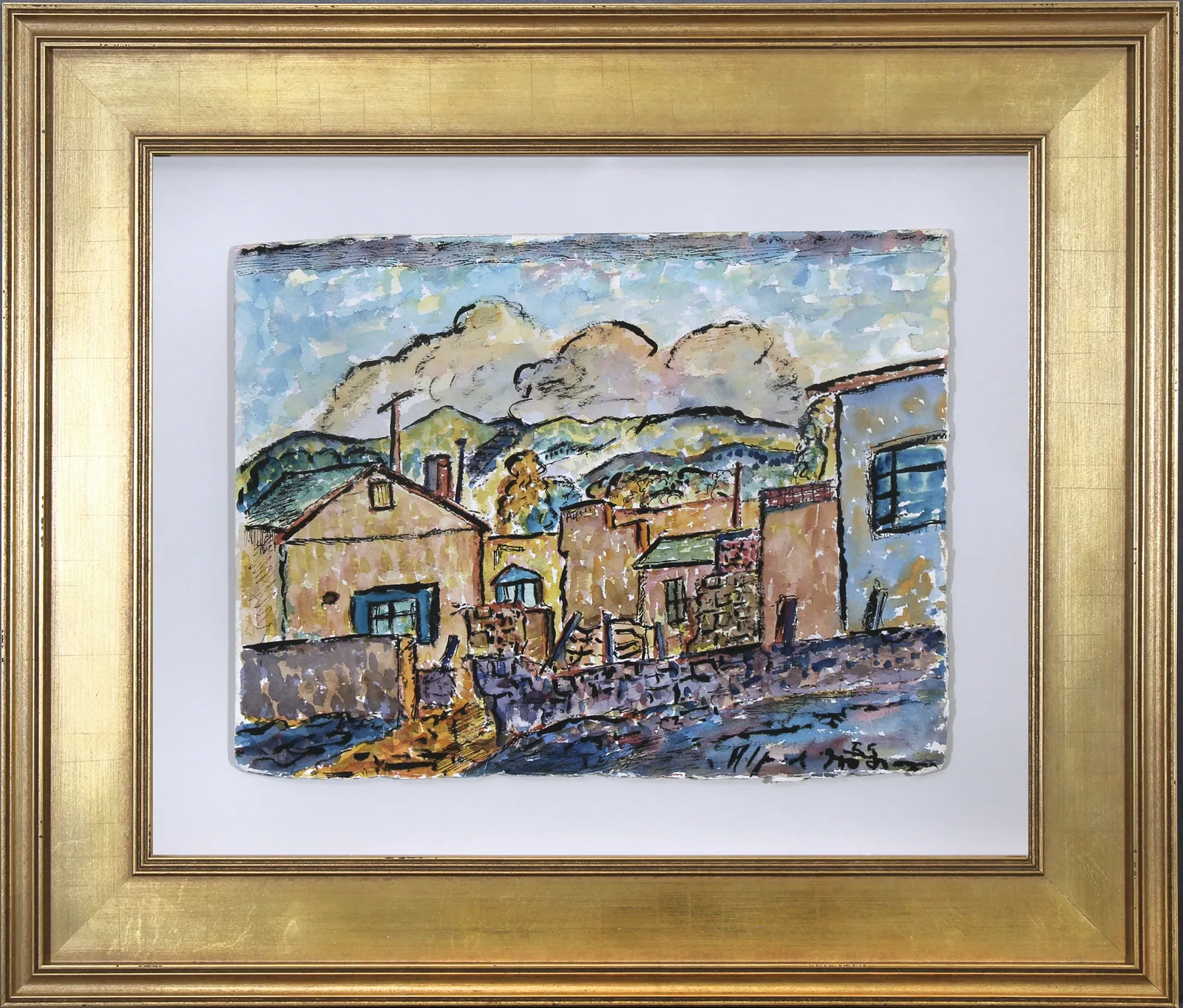 Alfred Morang, Untitled (New Mexico Street), 1955