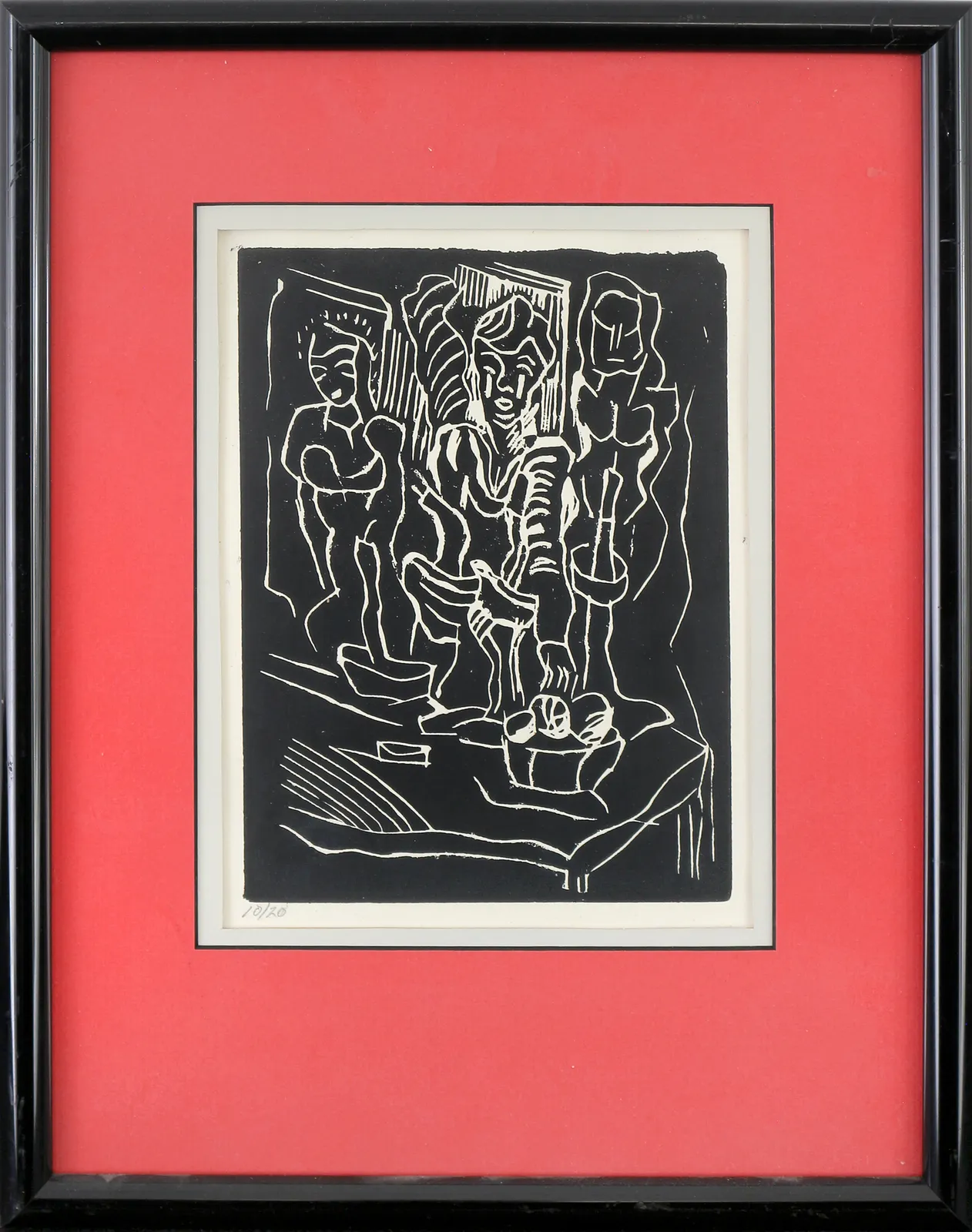 Alfred Morang, Figures in Black, n.d.