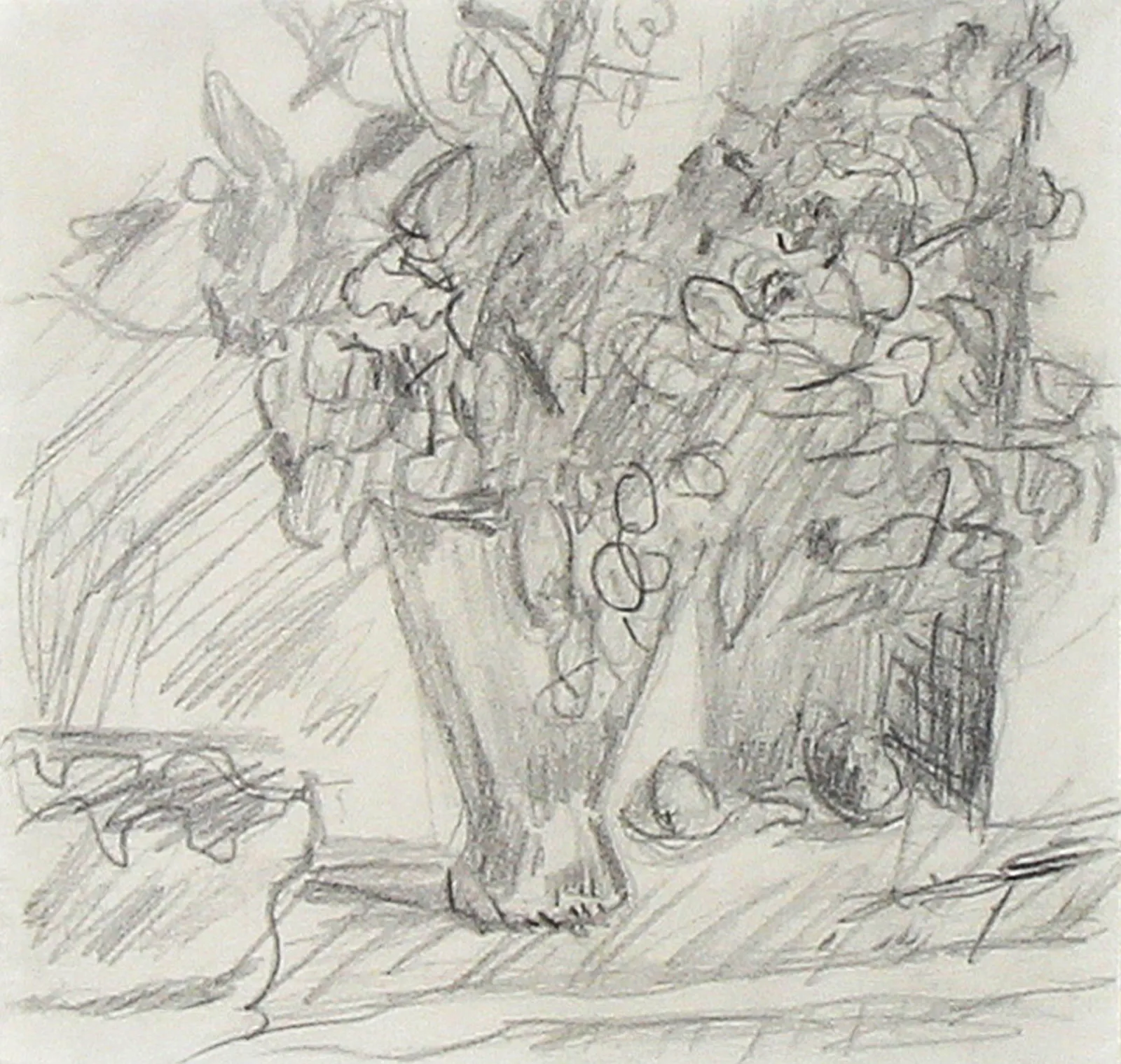 Pierre Bonnard, Fleurs sur la cheminee (Flowers on the Chimney), c. 1930